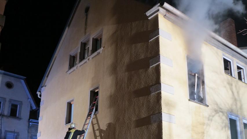Defekter Wäschetrockner verursachte Feuer in Gunzenhausen