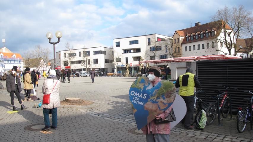Menschenkette für`s Klima: So war die Fridays for Future-Demo in Forchheim