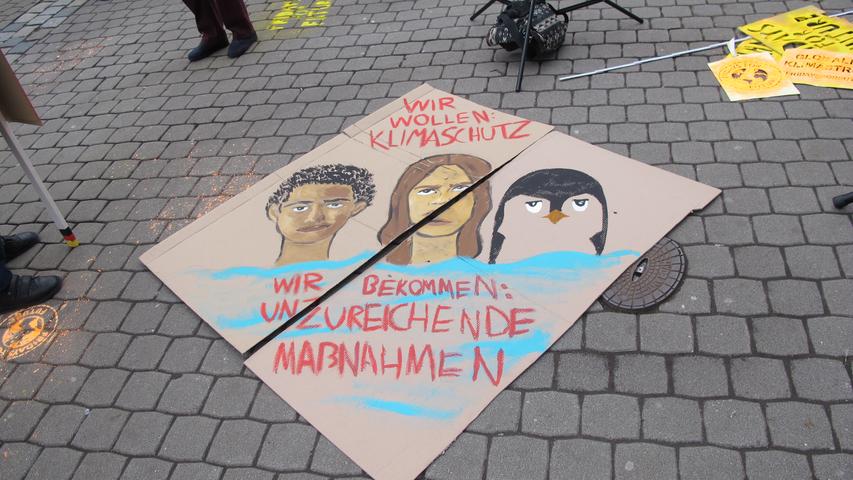 Menschenkette für`s Klima: So war die Fridays for Future-Demo in Forchheim