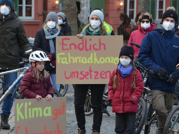 Schwabach: Fahrrad-Korso für das Klima