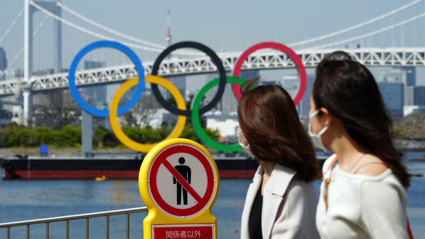 Für die olympischen Spiele in Tokio sperrt Gastgeber Japan ausländische Zuschauer aus.