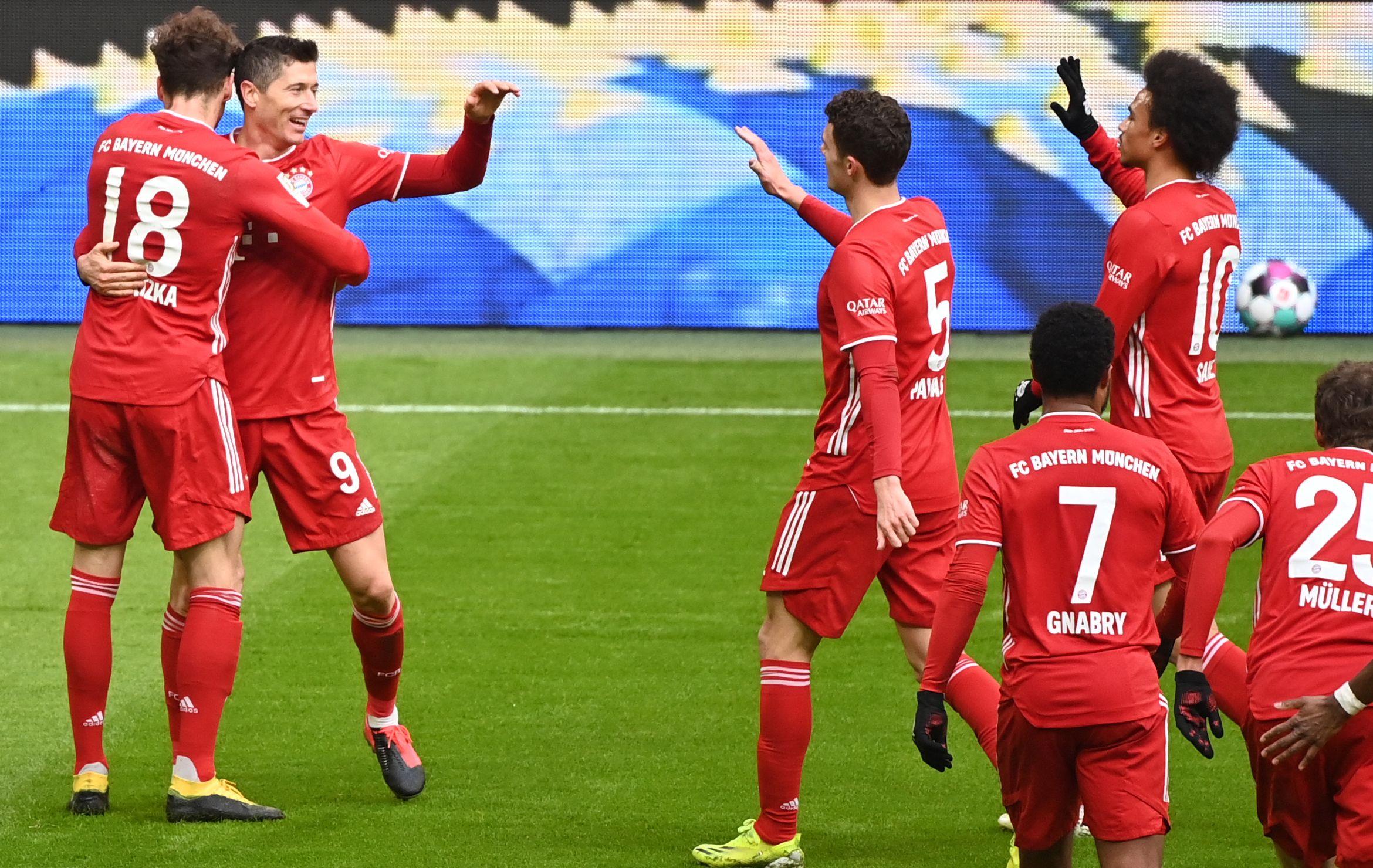 Bayern In Hochform Lewandowski Fehlen Noch Funf Tore Sport Nordbayern De