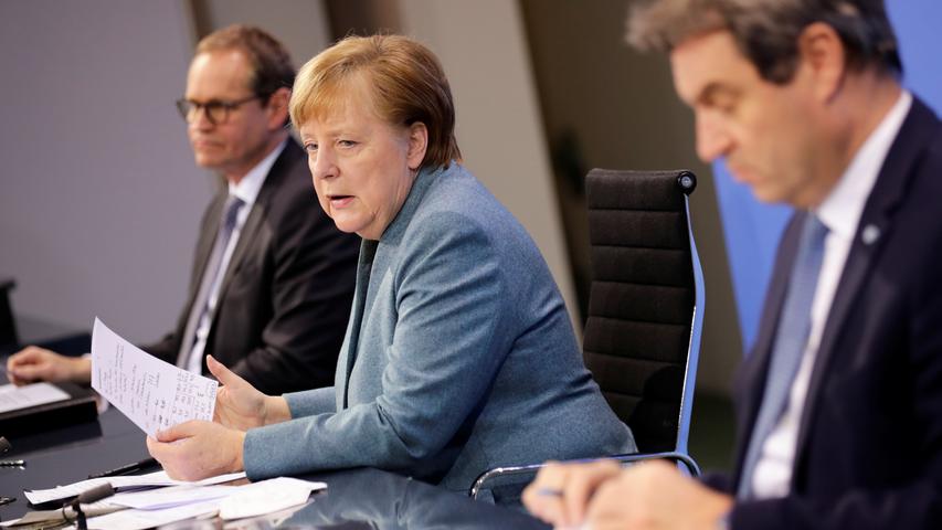 Ausgangssperre und Osterurlaub: Darüber verhandeln heute Merkel und die Länderchefs