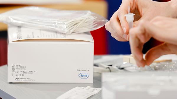 Corona - Selbsttests an Schulen