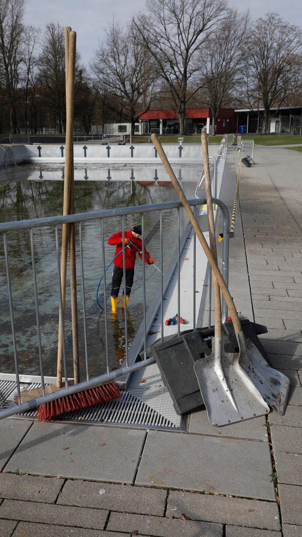Reinigung und Wartung für die Saisoneröffnung