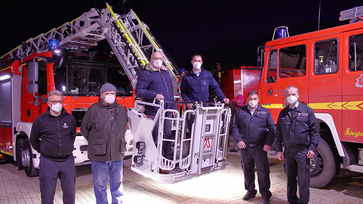 Ablösung für alte Drehleiter der Feuerwehr Gräfenberg eingetroffen
