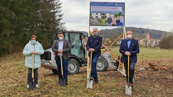 Spatenstich Wohnheim Rummelsberger Brühl Treuchtlingen