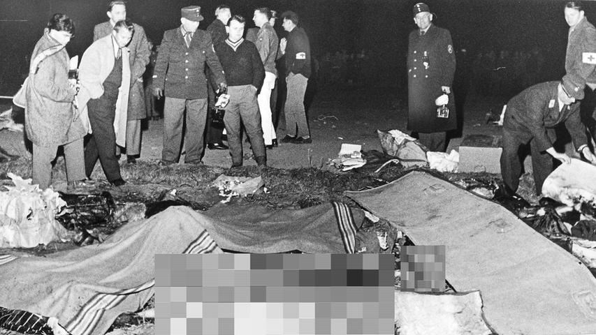 Das schwerste Luftfahrtunglück Nordbayerns kostete nach offiziellen Angaben 52 Menschen das Leben. An Bord befanden sich 44 Passagiere und acht tschechoslowakische Besatzungsmitglieder.
