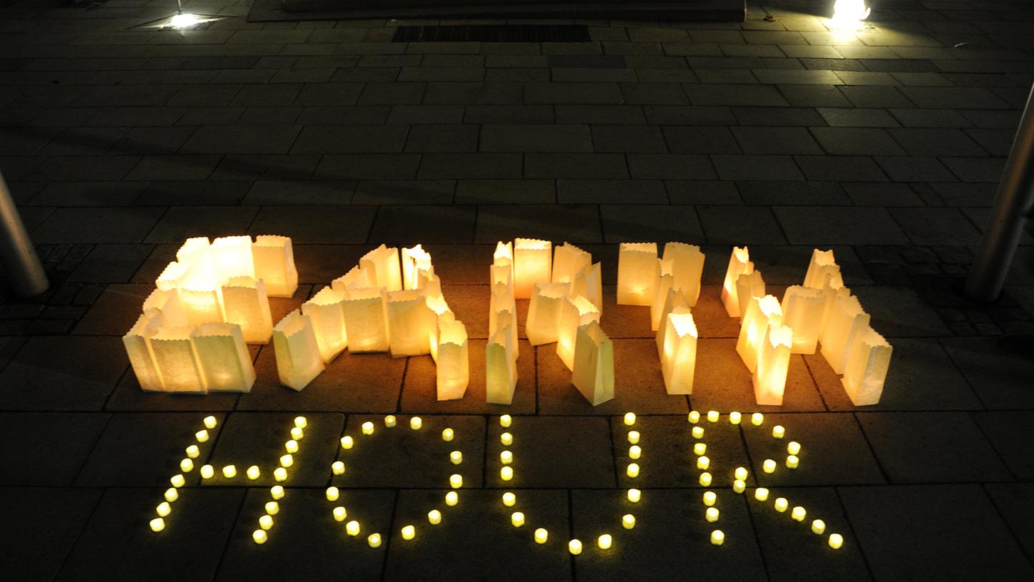Die "Earth Hour" findet auf allen Kontinenten statt. 