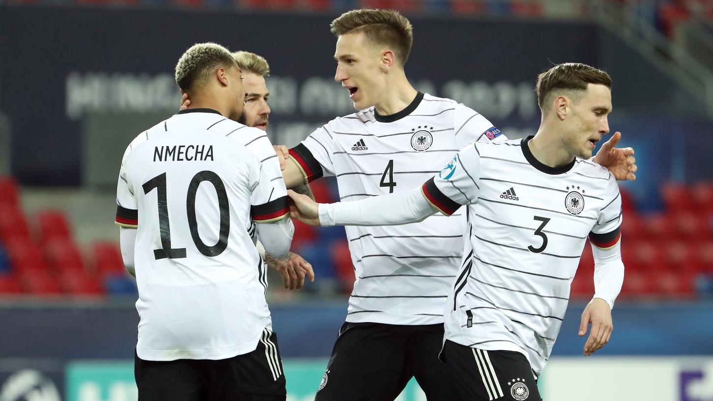 Mit den eingewechselten Kleeblättern Anton Stach und David Raum erkämpft sich die deutsche U21-Nationalmannschaft bei der EM gegen die Niederlande ein 1:1-Remis.