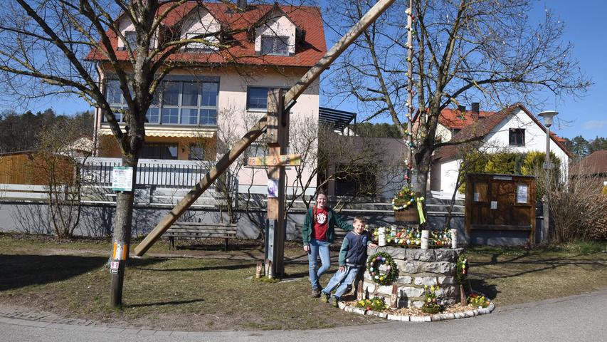 Osterbrunnen in Eppersdorf