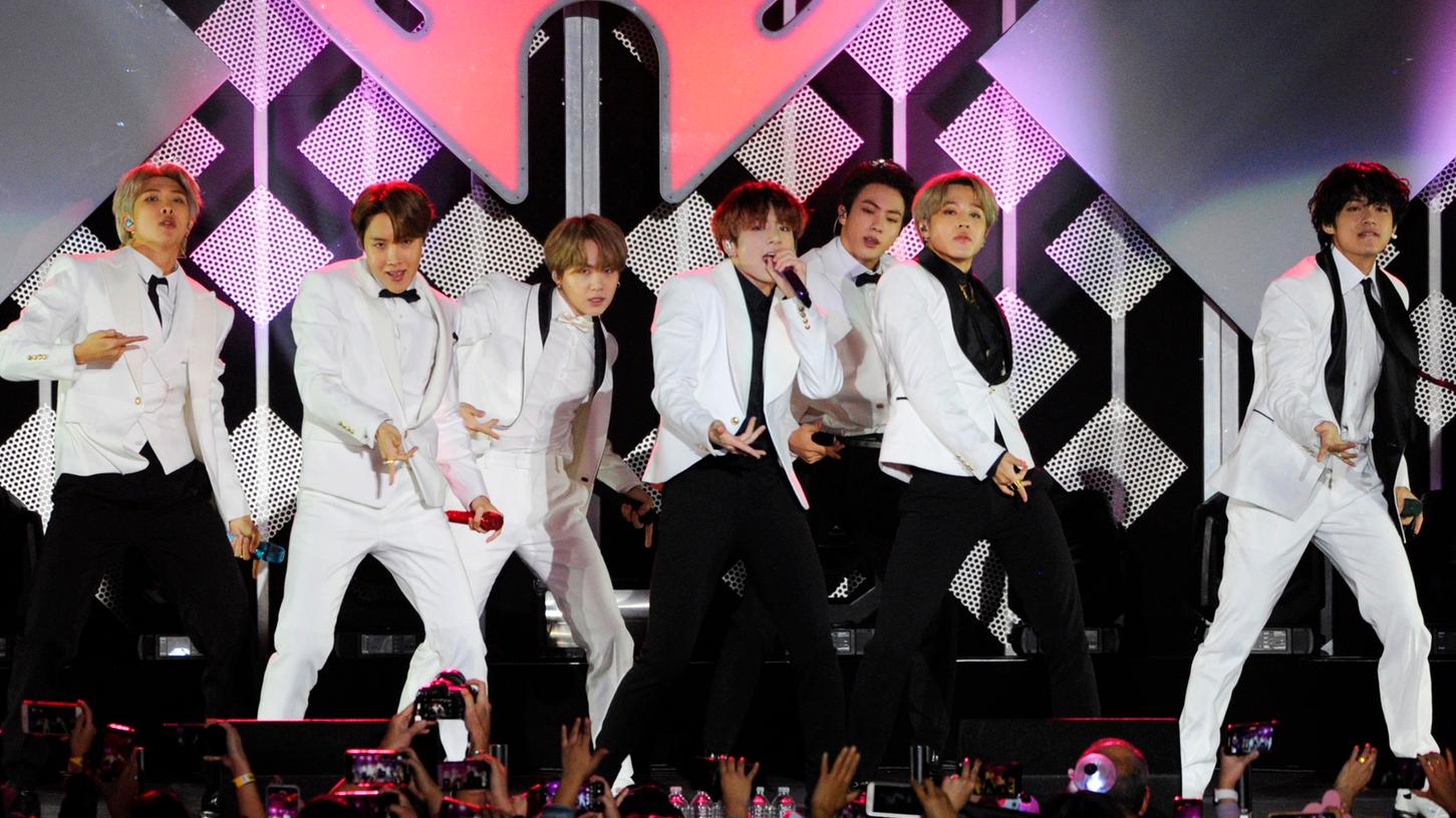 Die südkoreanische Boyband BTS engagiert sich gegen Rassismus.
Die südkoreanische Boyband BTS engagiert sich gegen Rassismus.