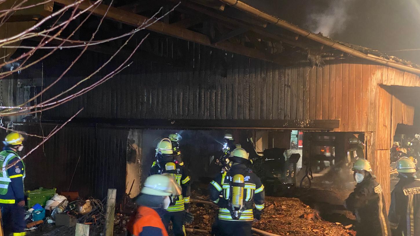 Sägewerk bei Wachenroth brannte: Mindestens 150.000 Euro Schaden ...