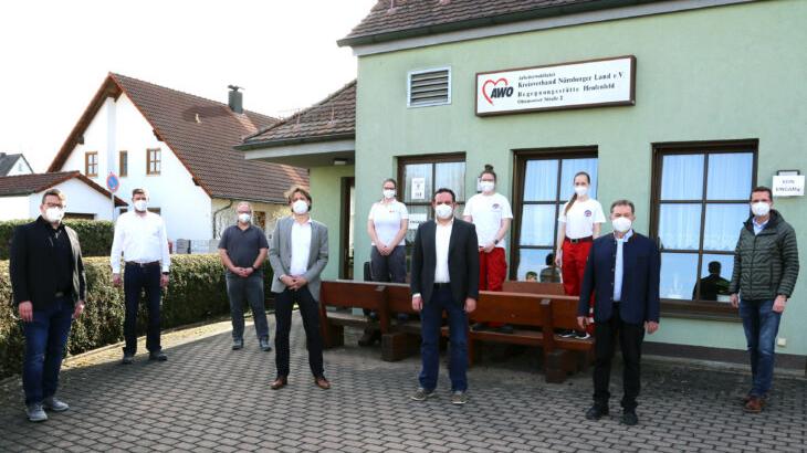 Schnellteststation in Henfenfeld eröffnet Schnellteststation in Henfenfeld eröffnet