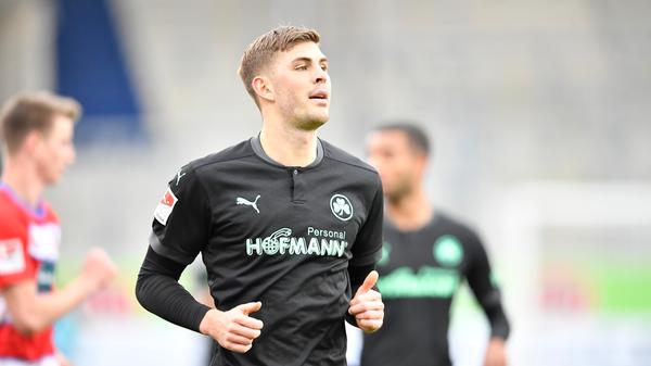 Emil Berggreen, seit 2020 beim Kleeblatt. Tore: 0; Vorlagen: 1.