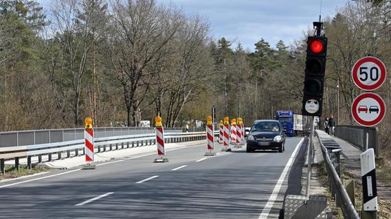 Eine Brücke bei Erlangen als Dauer-Problemfall