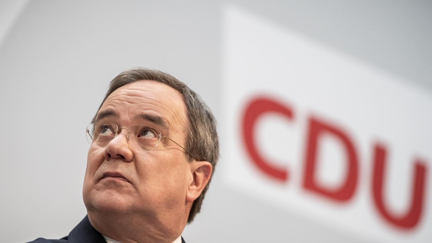 Bei der Debatte um den CDU-Kanzlerkandidaten wird eine Rückendeckung für Armin Laschet erwartet. 