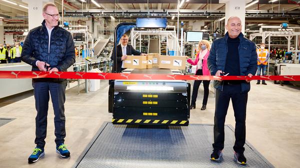 BLG startet europäisches Logistikzentrum von PUMA in Geiselwind