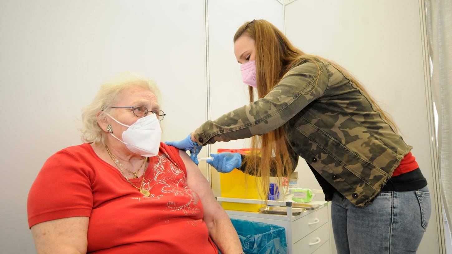 Herzogenaurach dezentrales Impfzentrum ist in Betrieb