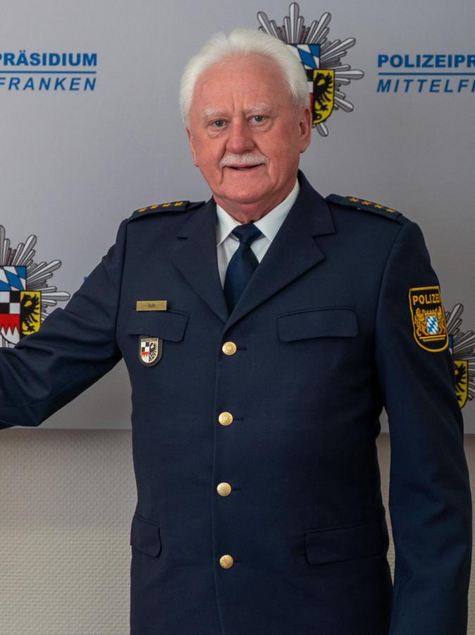 Ist jetzt im Ruhestand: Der leitende Polizeidirektor Hermann Guth.