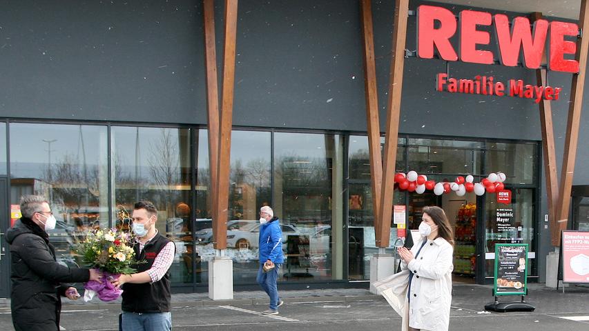Der neue Rewe-Markt in Ebermannstadt ist eröffnet