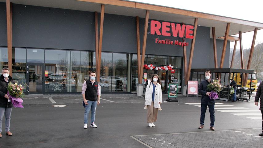 Der neue Rewe-Markt in Ebermannstadt ist eröffnet
