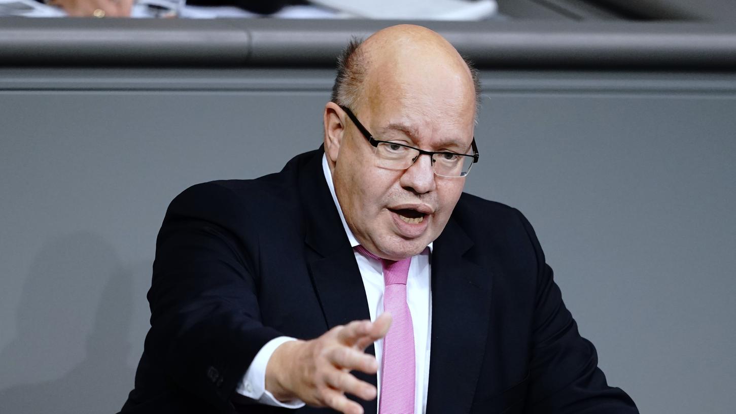 Peter Altmaier (CDU) sieht mögliche gesetzliche Vorgaben für Unternehmen skeptisch