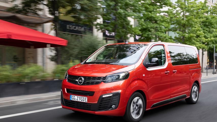 Opel Zafira-e Life: Elektrisch im XXL-Format