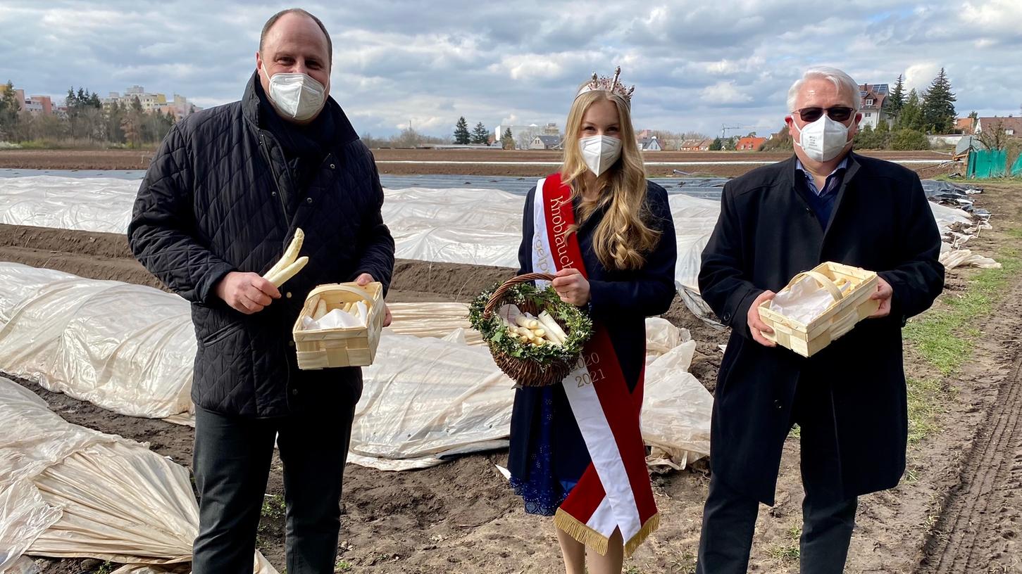 Feuchtes Frühjahr im Knoblauchsland: Gute Spargelernte erwartet Feuchtes Frühjahr im Knoblauchsland: Gute Spargelernte erwartet