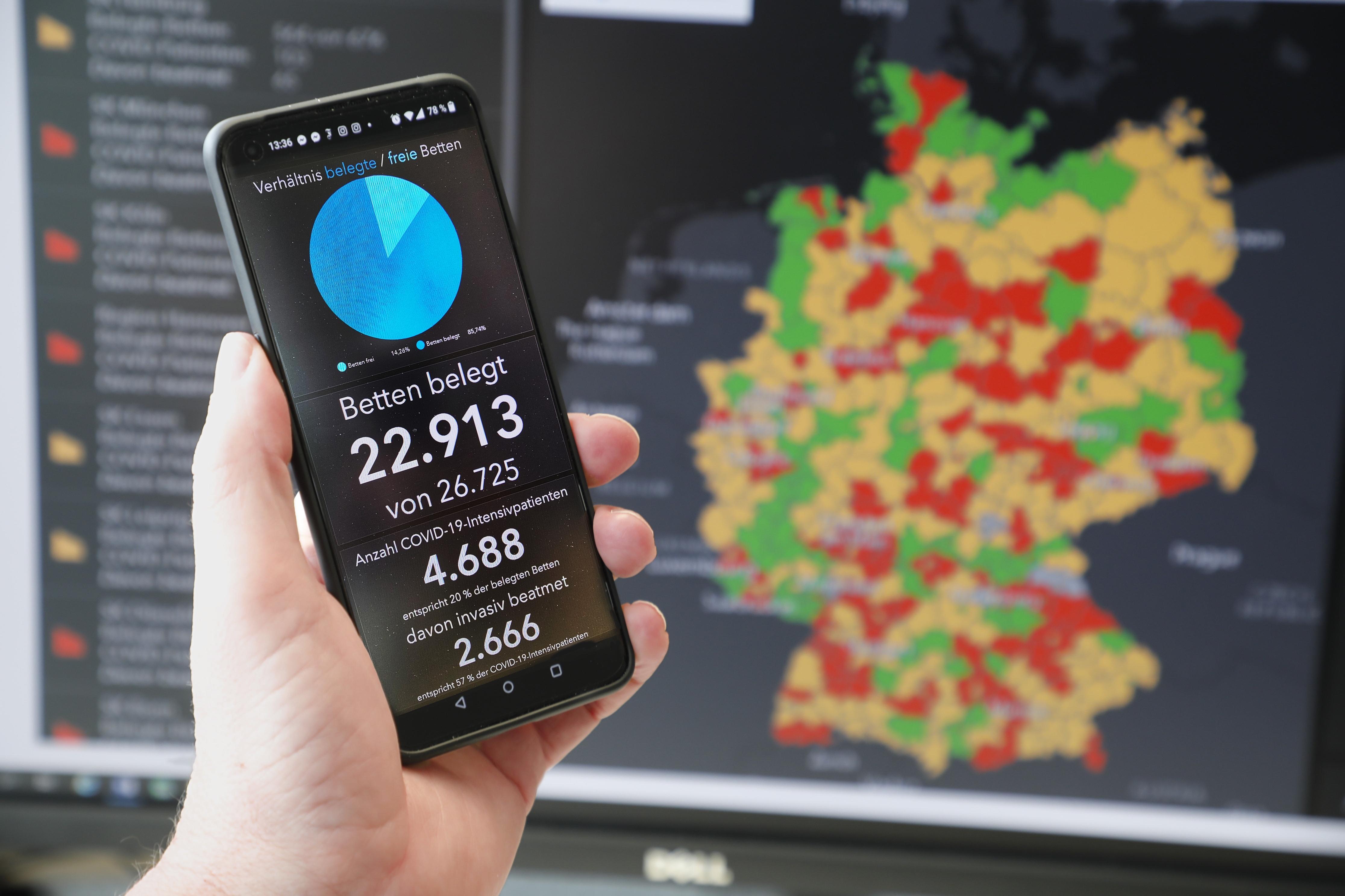 Corona: Kaum noch freie Intensivbetten in der Region ...