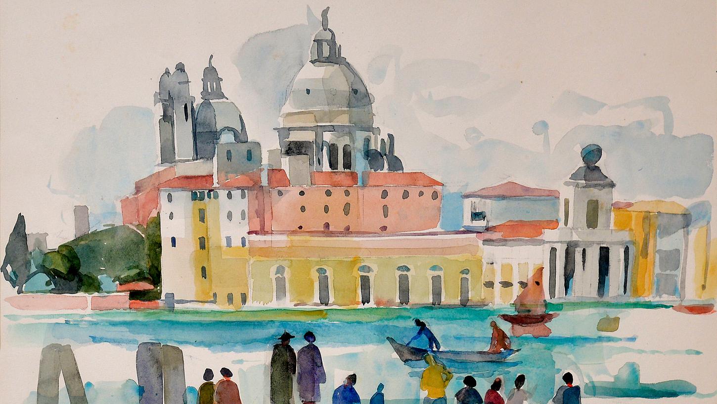 Fritz Griebel: Venedig, 1952. Fritz Griebel: Venedig, 1952.