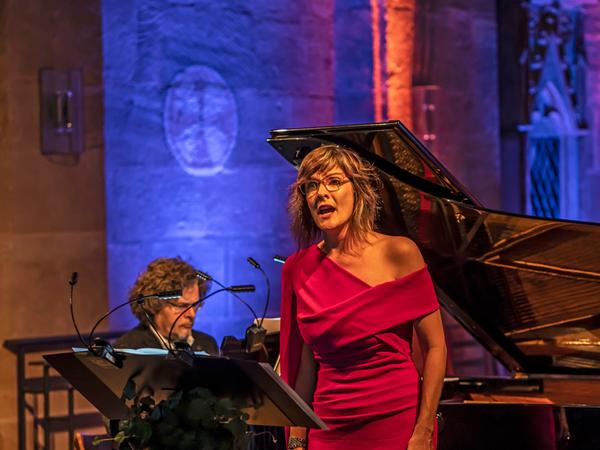 Sopranistin Marlis Petersen, hier beim "Fränkischen Sommer" im Jahr 2019, gehört zur Initiative "Aufstehen für die Kunst".