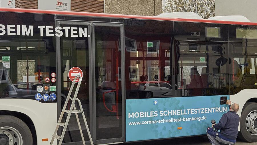 Mobiles Corona-Testzentrum: In Bamberg startet der Schnelltest-Bus