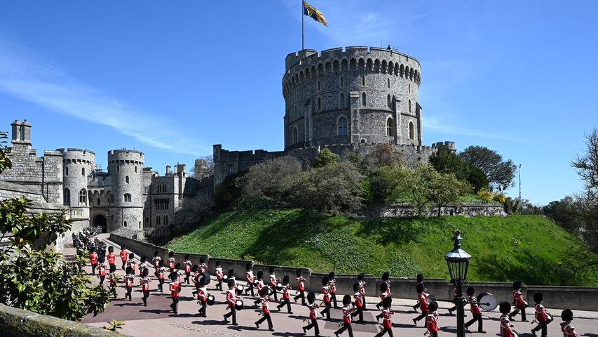 Beisetzung von Prinz Philip: Der Auftakt zur Zeremonie in Windsor