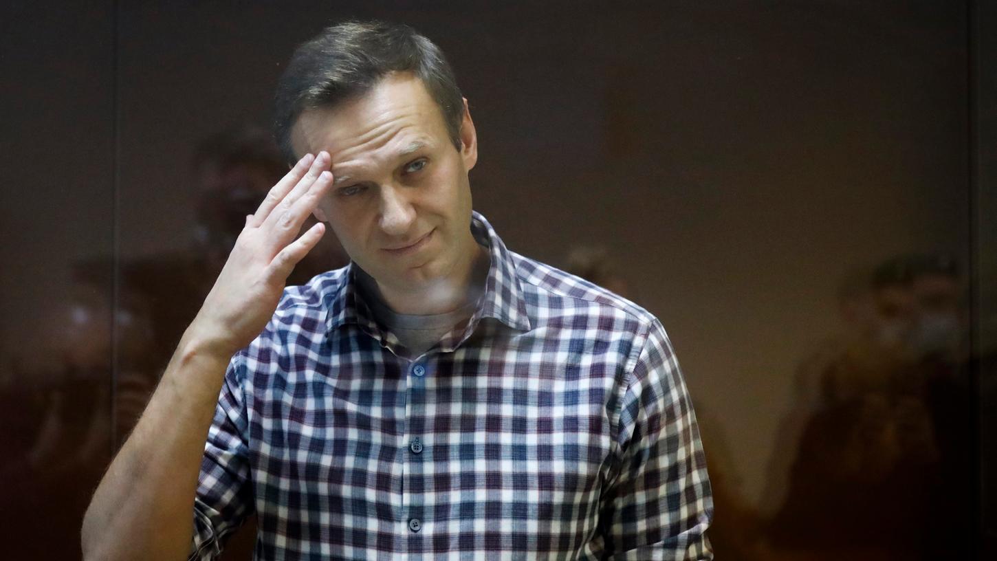 Alexej Nawalny wird in einem Gefängniskrankenhaus behandelt. 