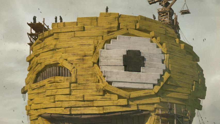 Ein Detail aus der Collage von Beeple.
Ein Detail aus der Collage von Beeple.