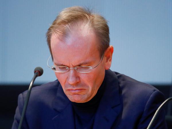 Gefällt sich als Visionär vom Schlage eines Steve Jobs: Ex-Wirecard-Vorstandschef Markus Braun.
Gefällt sich als Visionär vom Schlage eines Steve Jobs: Ex-Wirecard-Vorstandschef Markus Braun.