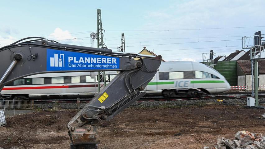 Bahnausbau in Forchheim: Als erstes kommt der Schallschutz