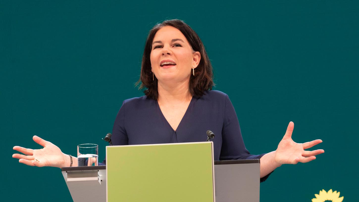 Annalena Baerbock tritt  als Kanzlerkandidatin der Grünen an.