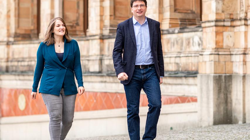 Ronja Endres und Florian von Brunn wollen mit einem deutlich offensiveren Politikstil den Niedergang der bayerischen Sozialdemokratie stoppen.
