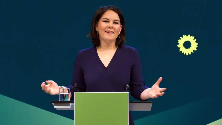 Annalena Baerbock Die Mit Den Grunen Tanzt Politik Nordbayern De