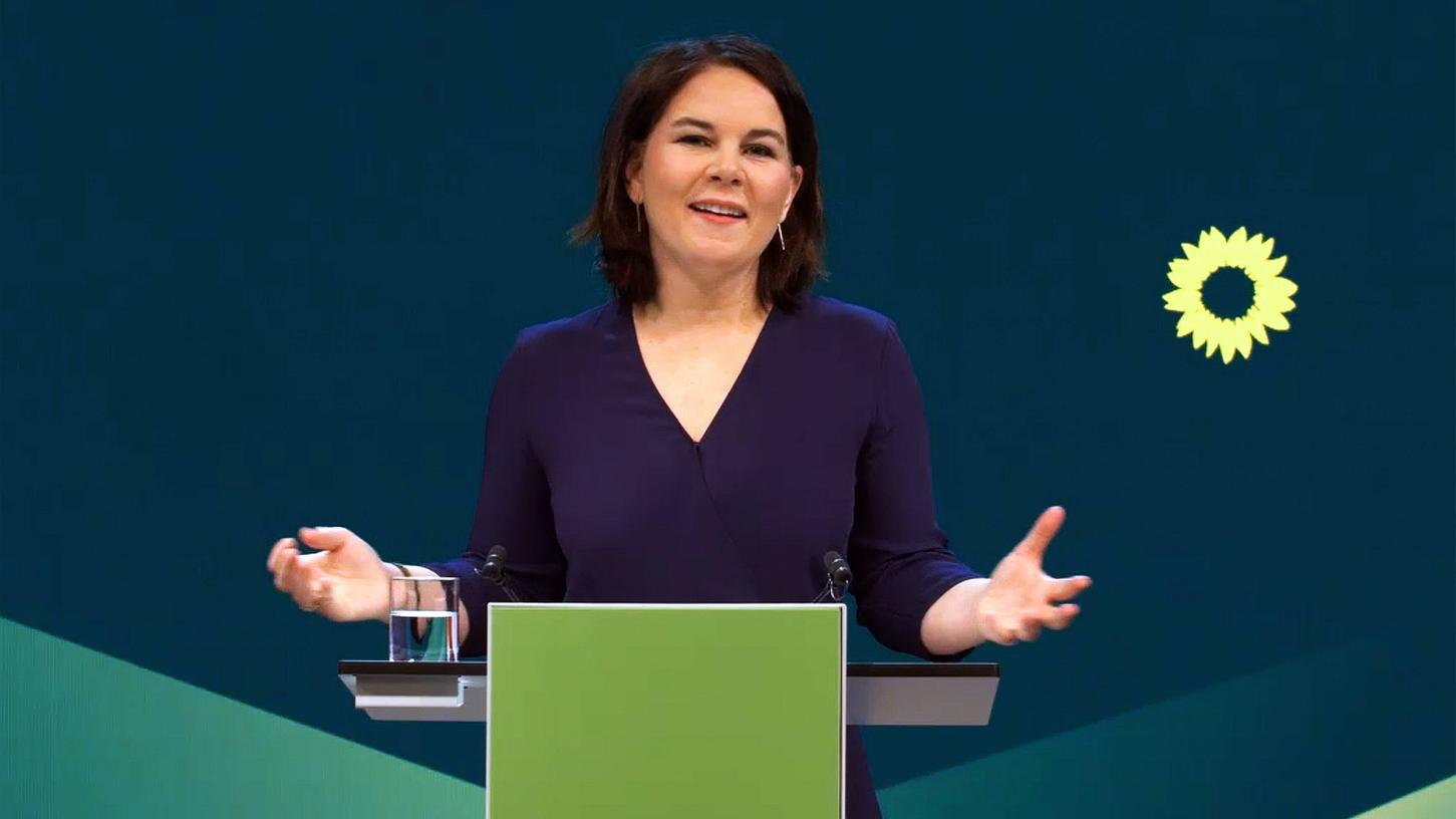 Annalena Baerbock, Kanzlerkandidatin der Grünen.