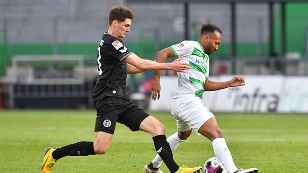 Mit gutem Auge und flinken Beinen ein Problem für die Braunschweiger, das sie häufig nicht lösen konnten.