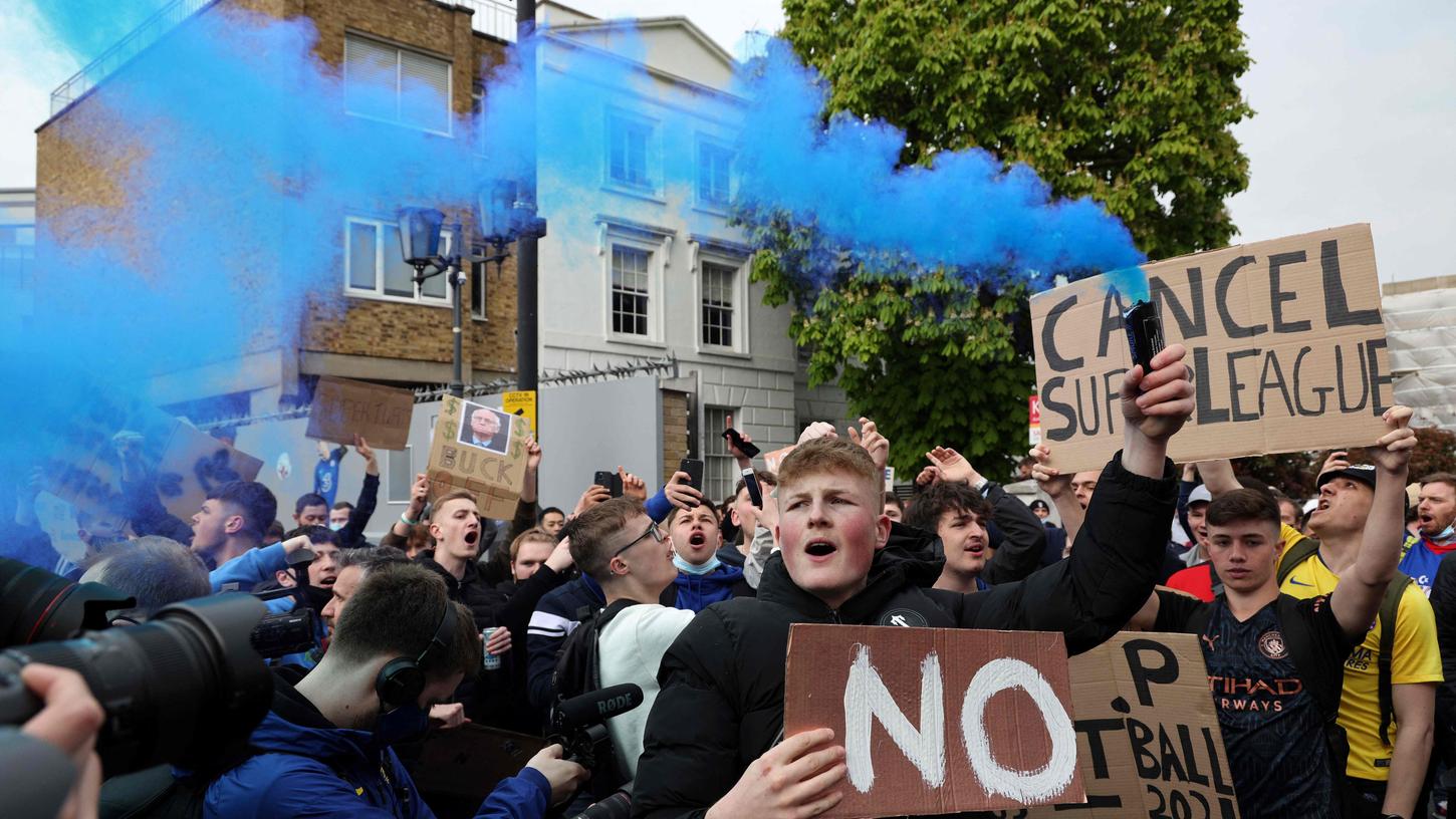 Cancel Culture: Auch die Fans, die an der Stamford Bridge gegen die Super League protestiert haben, dürfen sich freuen. Fragt sich nur, wie lange.