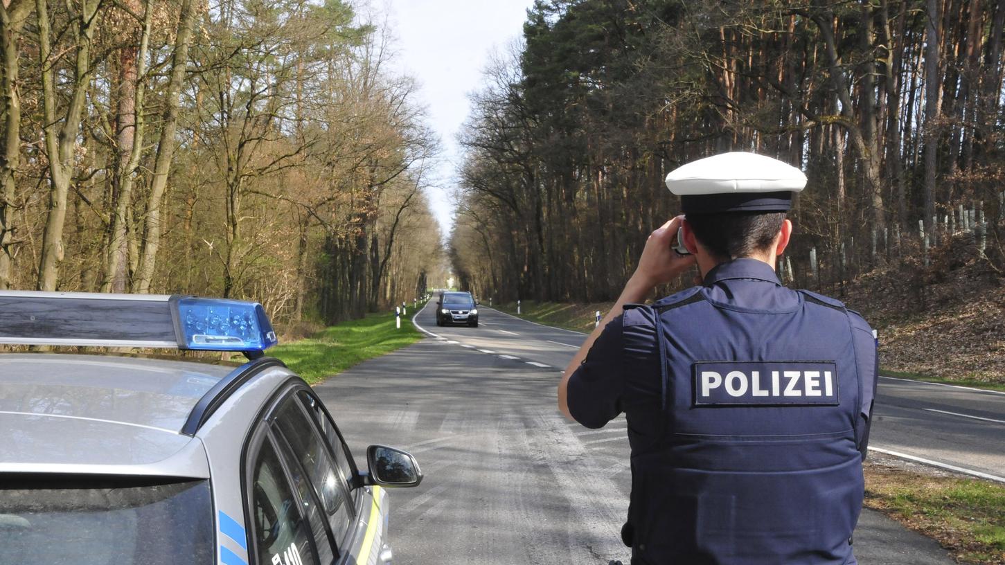 In ganz Bayern hat die Polizei 24 Stunden lang gemessen.
