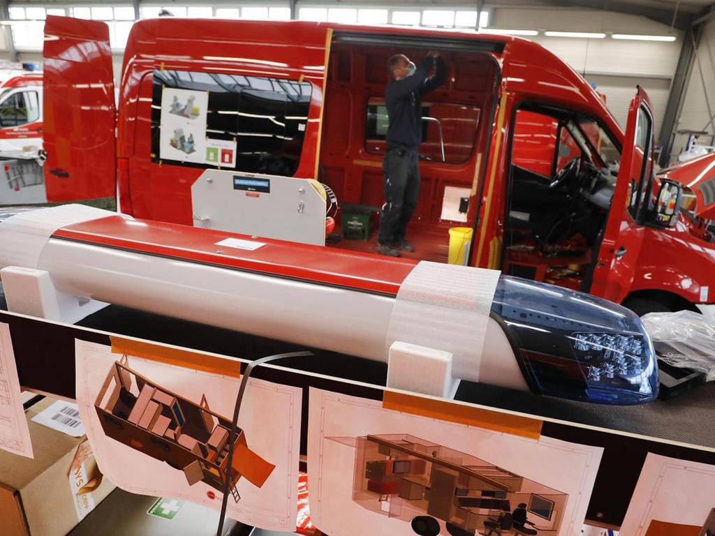Feuerwehrautos made in Forchheim: Mit Tatütata ins ganze Land