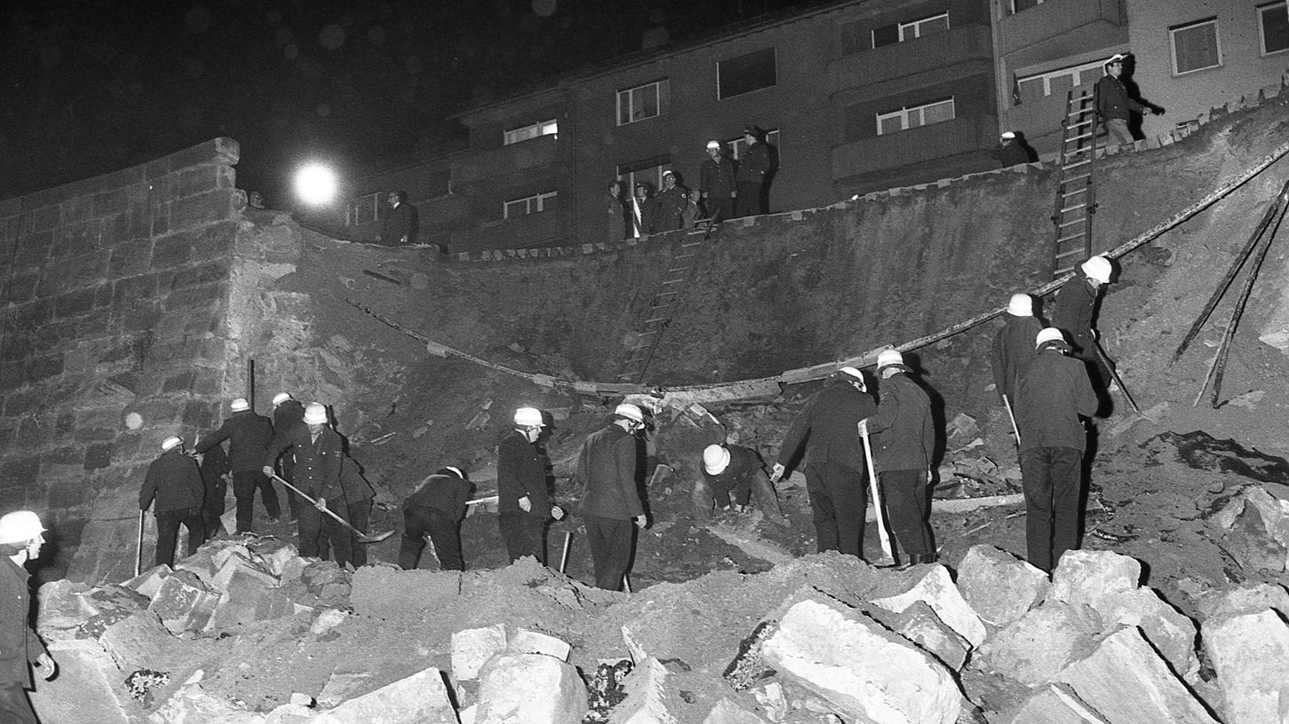 28. April 1971: Stadtmauer stürzte in die Tiefe