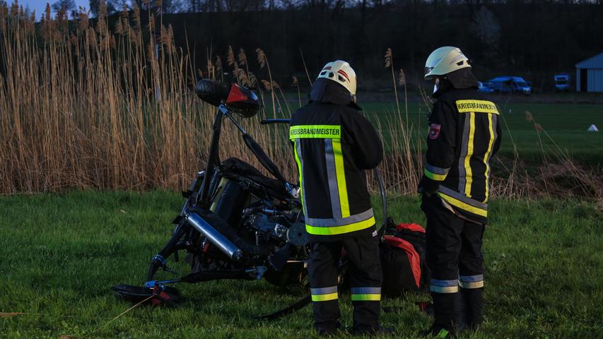 Gyrocopter-Absturz in Franken: 62-Jähriger verunglückt tödlich