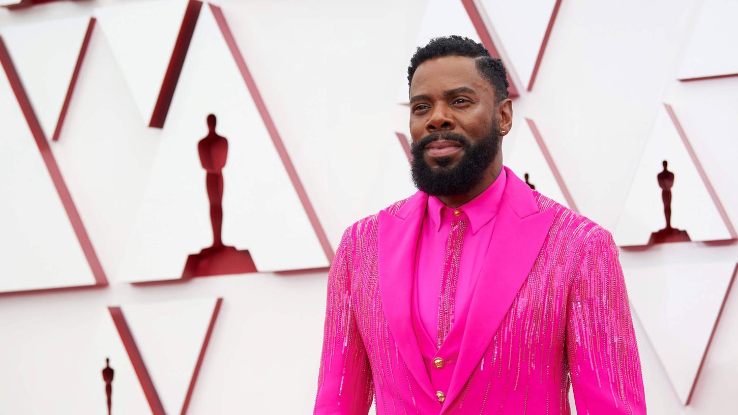 Gewagt: Colman Domingo ganz in pink.