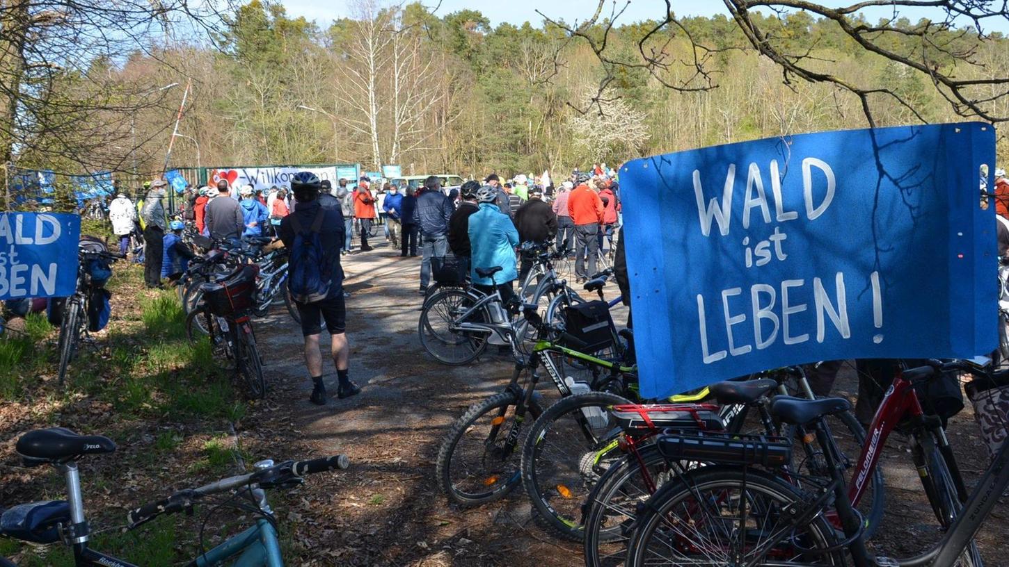 Kundgebung in Langlau: An Wackersdorf erinnert